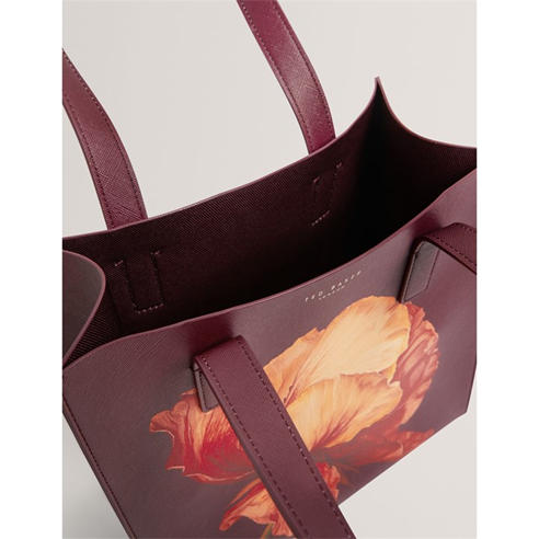 Ted Baker - Women's Icon Small Floral Faux Leather Tote Bag