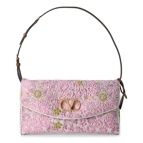 VALENTINO GARAVANI - Women's Devain Small Leather Shoulder Bag