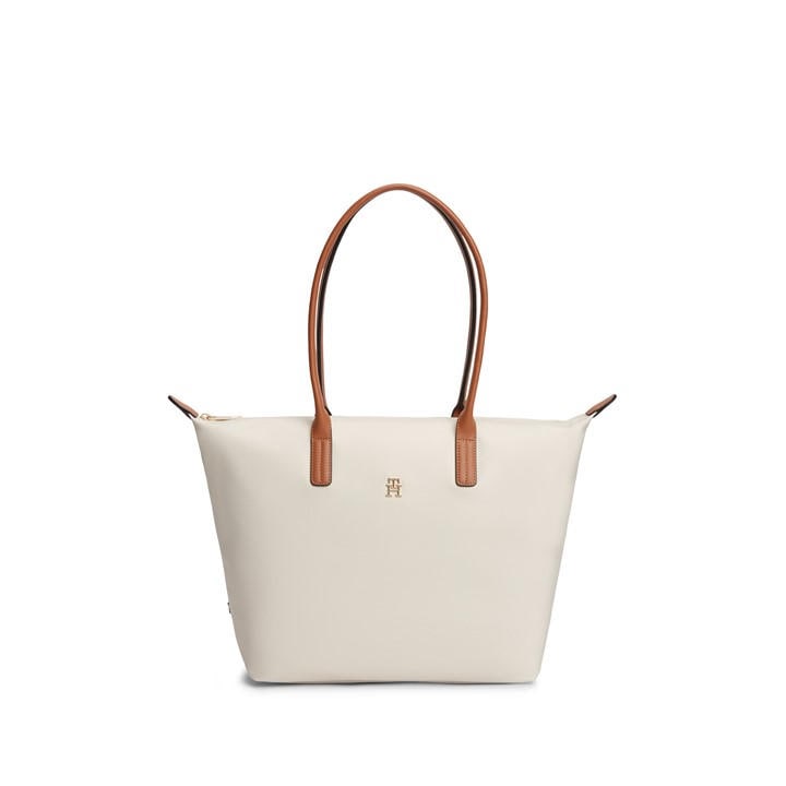 Tommy Hilfiger Women's Beige Popette Tote Bags