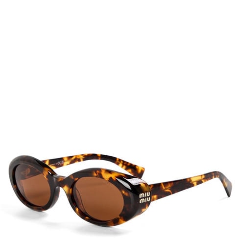 MIU MIU - Women's Sun 0MU B09S Ld63 Oval Sunglasses