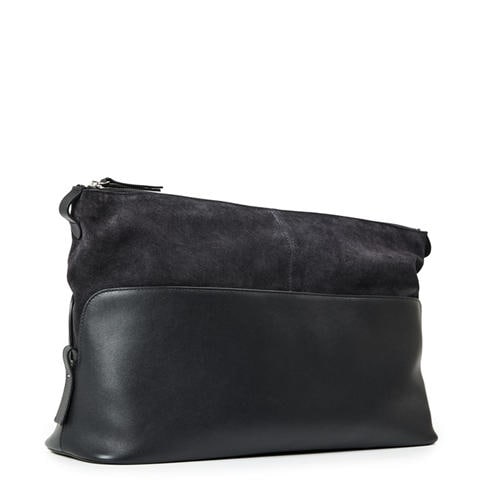 MAISON MARGIELA - Women's 5AC Soft Pouch XL Leather Clutch Bag