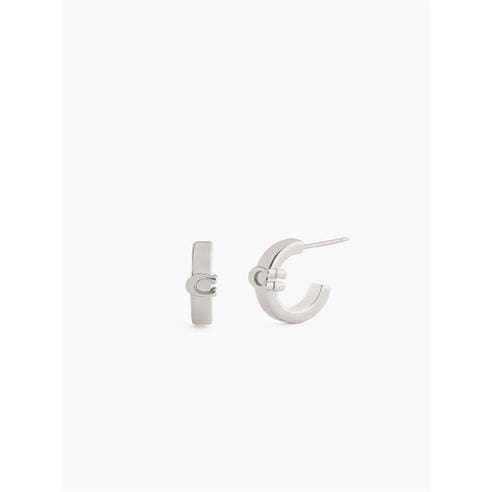 COACH - Women's Gold Huggie Earrings