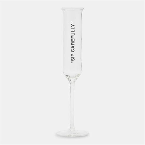 OFF WHITE - Flute Champagne Glasses