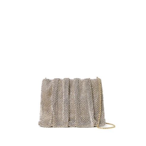 LOEFFLER RANDALL - Women's Ember Diamanté Gathered Clutch Bag