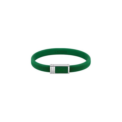 Lacoste - Lacoste.12.12 Gents Green Silicone Bracelet