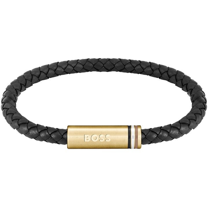 Boss Men's Gold Gents Ares Bracelet