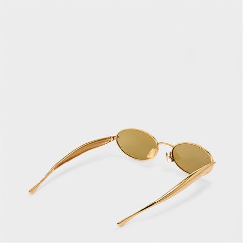 BOTTEGA VENETA - Bottega Veneta Womens BV1386S Oval Sunglasses