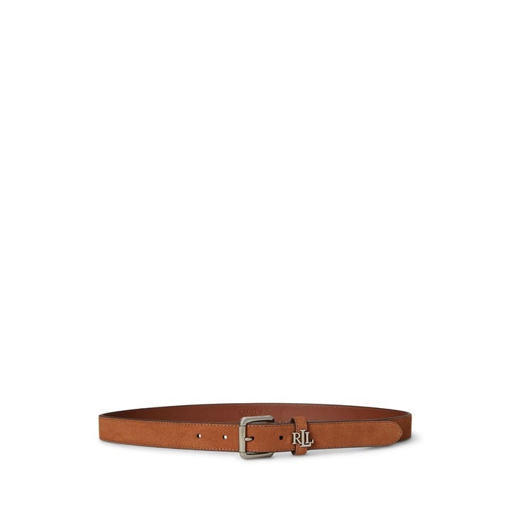 Lauren By Ralph Lauren Women's Brown Adjustable Leather Belt - M