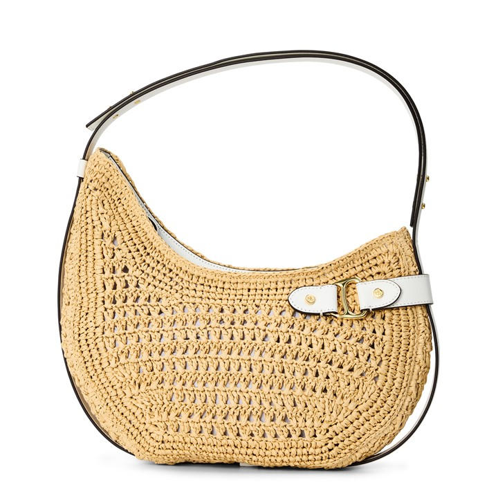 Lauren By Ralph Lauren Women's Beige Tasha Large Shoulder Bag