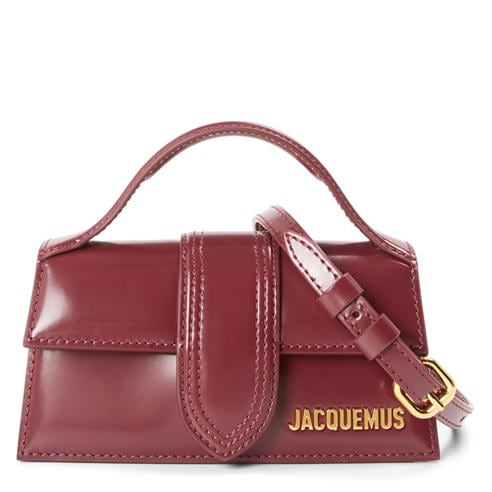 JACQUEMUS - Women's Plain Leather Le Bambino Crossbody Bag