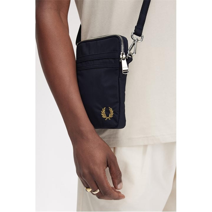 Fred Perry Men's Blue Cross Body Bag