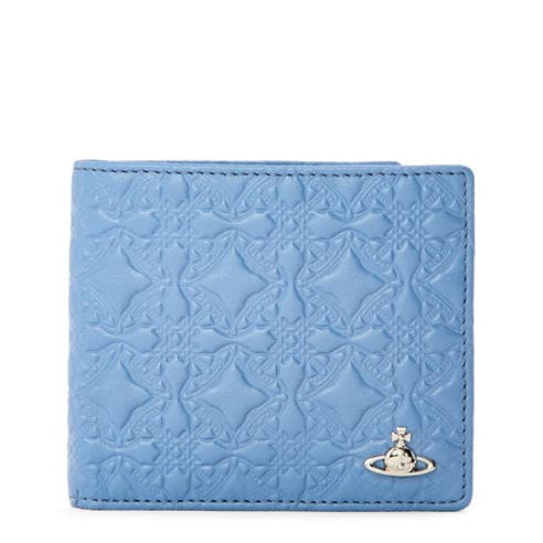 VIVIENNE WESTWOOD - Men's Embossed Leather Saturn Orb Wallet