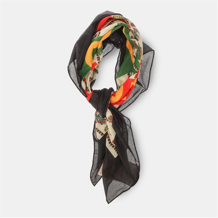 Gucci Men's Beige Silk Scarf