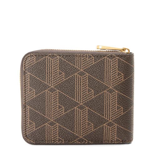 Lacoste - Men's Mono Leather Billfold Wallet