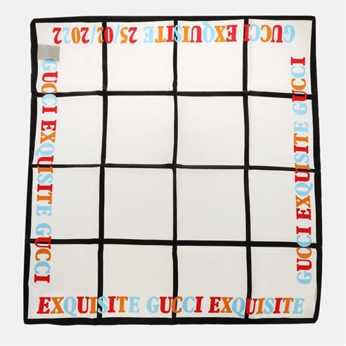 GUCCI - Men's Silk Scarf