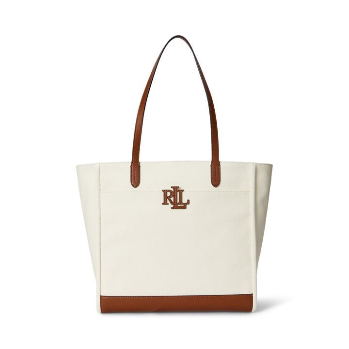 Lauren By Ralph Lauren Women's Beige Tote Bag