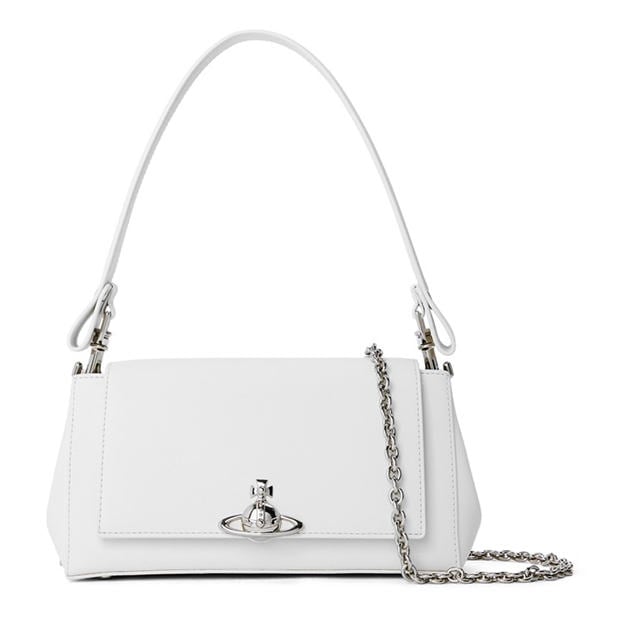 Black - VIVIENNE WESTWOOD - Womens Hazel Medium Shoulder Bag