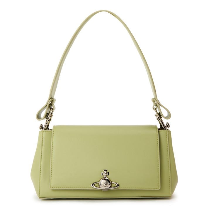 Vivienne Westwood Women's Green Hazel Medium Shoulder Bag