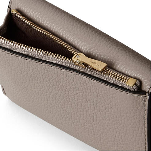 MULBERRY - Darley Folded Multi-Card Wallet Small Classic Grain