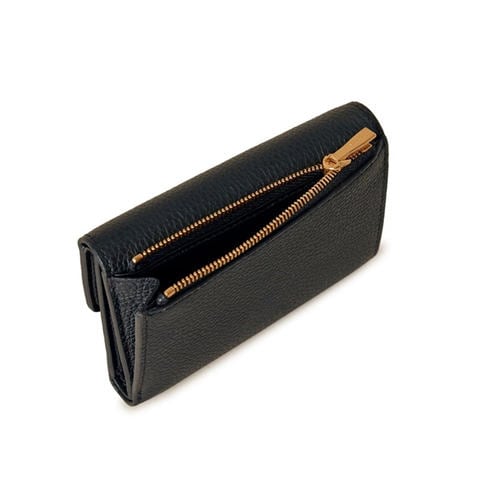 MULBERRY - Darley Folded Multi-Card Wallet Small Classic Grain