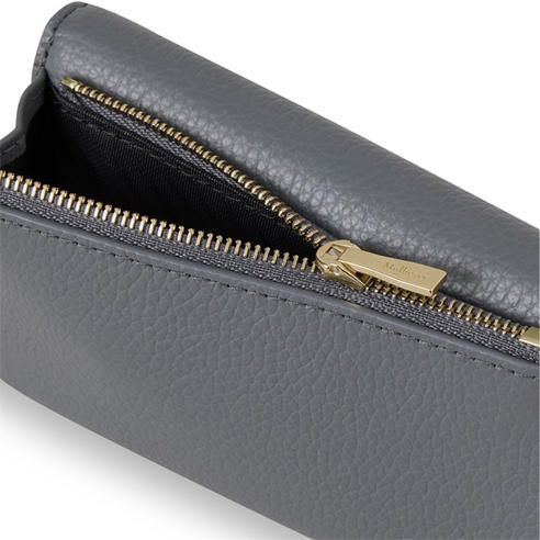MULBERRY - Darley Folded Multi-Card Wallet Small Classic Grain