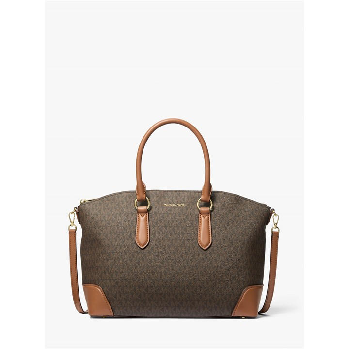 Michael Michael Kors Women's Brown Satchel Bag