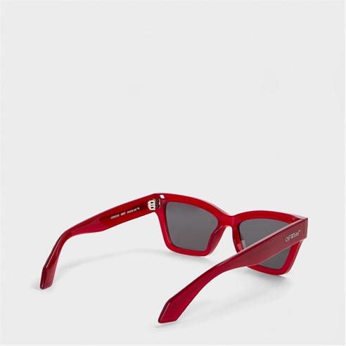 OFF WHITE - Cincinnati 53 - Tortoise Shell Acetate Made in Italy Cat Eye Sunglasses