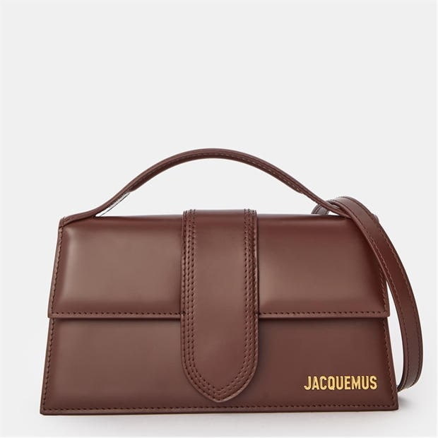 Black - JACQUEMUS - Women's Leather Le Grand Bambino Crossbody Bag