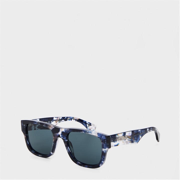 GUCCI Men’s Rectangle Sunglasses – Blue GUCCI Men’s Rectangle Sunglasses – Blue