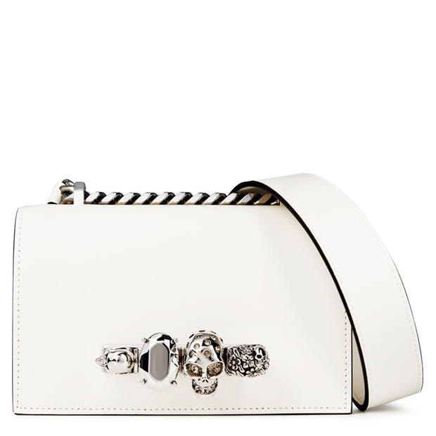 ALEXANDER MCQUEEN Mini Jewelled Satchel Bag,All Products : American Fashion Style Bags On Sale