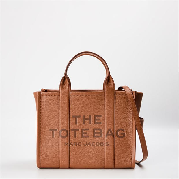 Black - MARC JACOBS - Medium Leather Tote Bag