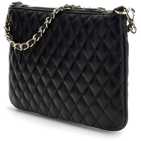 Guess - Women's Quilt Pouch Quilted Wallet On Chain