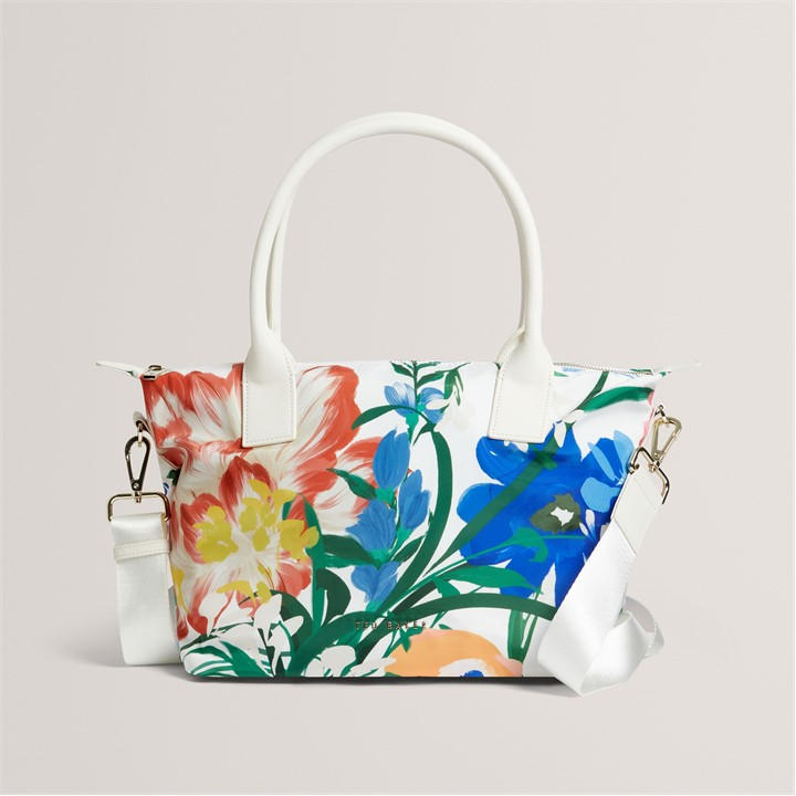 Ted Baker Women's White Ted Printed Tote Bag Ld63