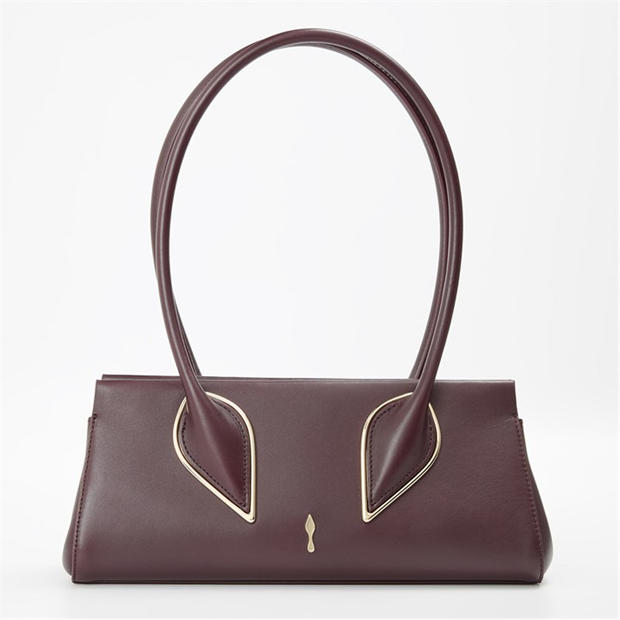 Black - CHRISTIAN LOUBOUTIN - Women's Chr Venus Baguette Shoulder Bag