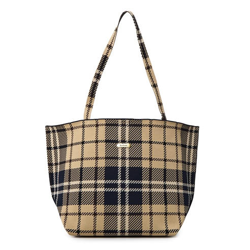Barbour - Womens Layla Tartan Large Tote Bag
