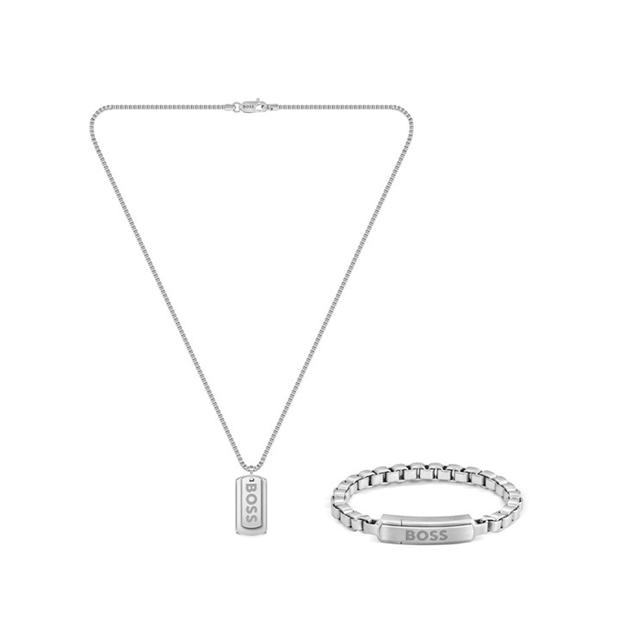 Boss Gents BOSS Devon Necklace and Bracelet Gift Set,All Products : American Fashion Style Bags On Sale Boss Gents BOSS Devon Necklace and Bracelet Gift Set,All Products : American Fashion Style Bags On Sale