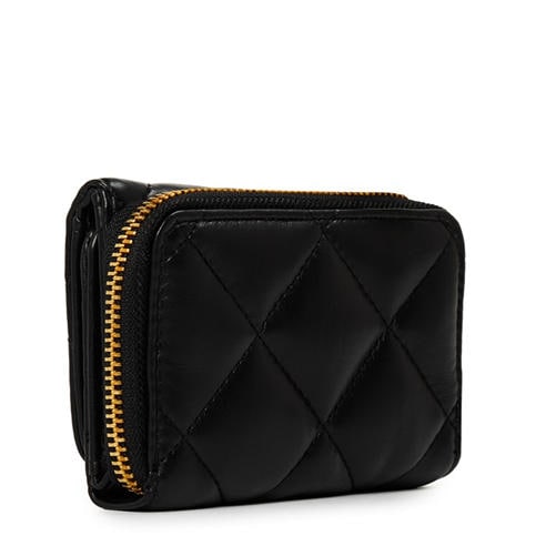 Barbour International - Women's Aurora Tri-Fold Quilted Leather Zip Around Purse