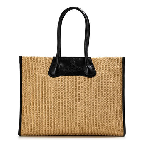VIVIENNE WESTWOOD - Women's Straw Bag
