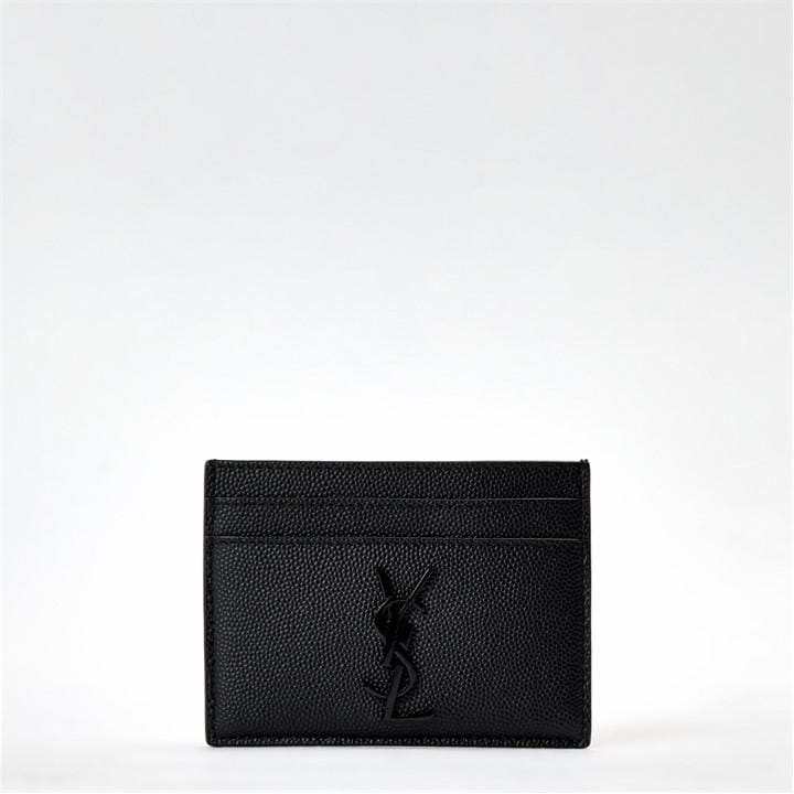 Saint Laurent Men's Black Card Holder