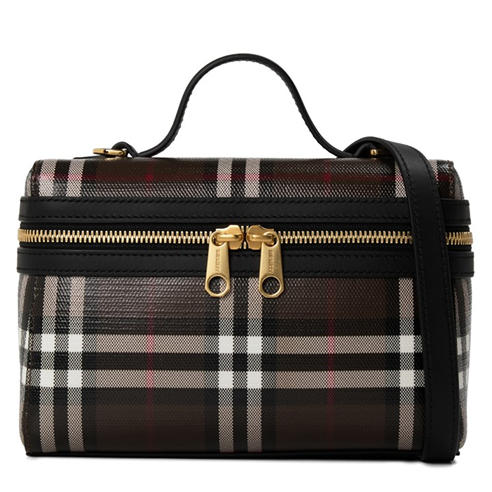BURBERRY - Women's Burb Vanity Case Top Handle Bag