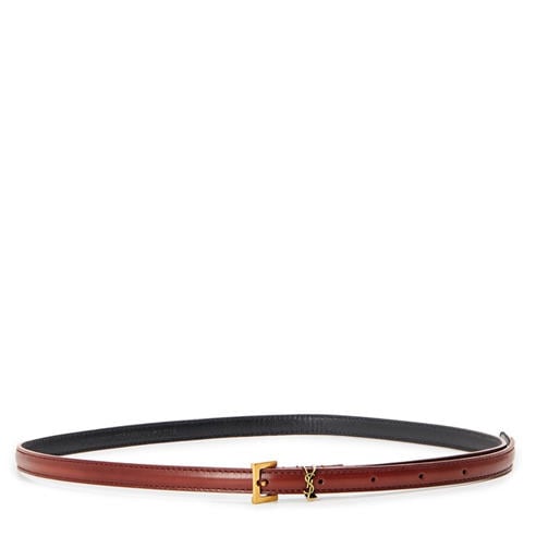 SAINT LAURENT - Saint Slim Belt Ld62
