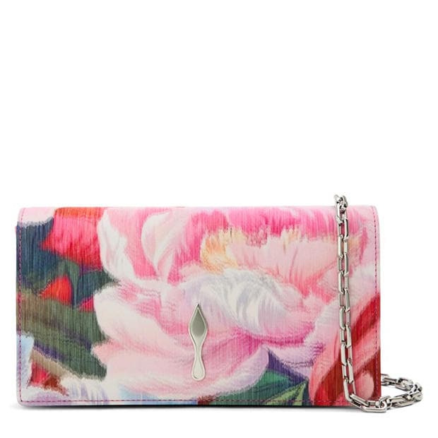 White Silver - CHRISTIAN LOUBOUTIN - Women's Clutch Bag