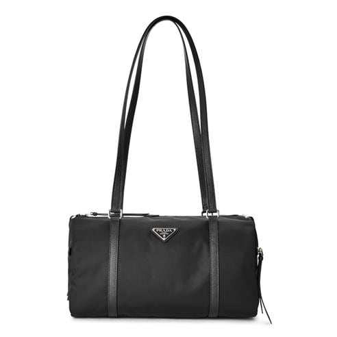 PRADA - Large Re-Nylon and Saffiano leather duffle