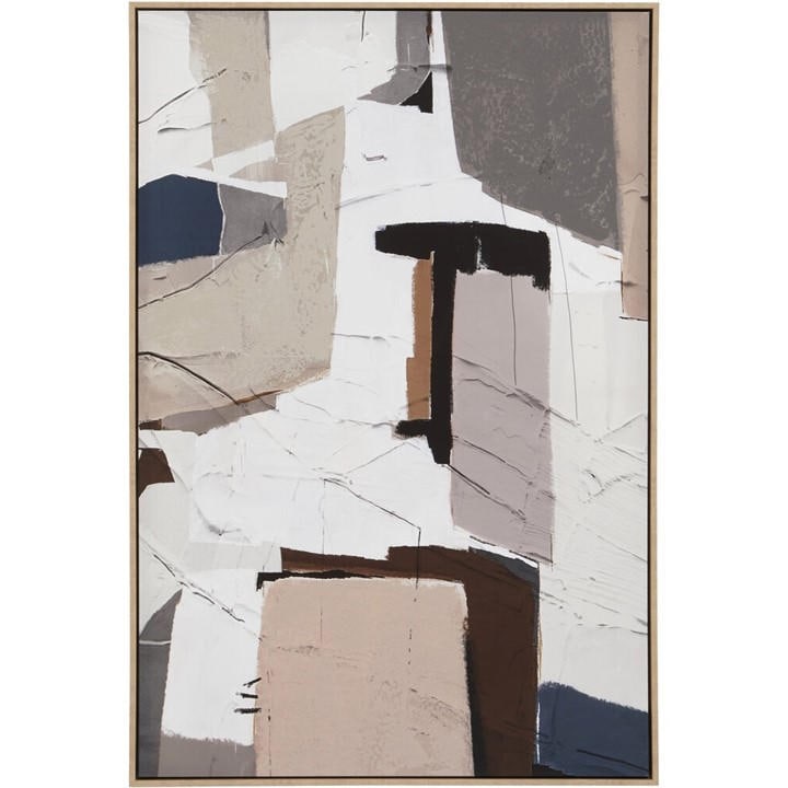 Premier Housewares Unisex Multi Astratto Wall Art