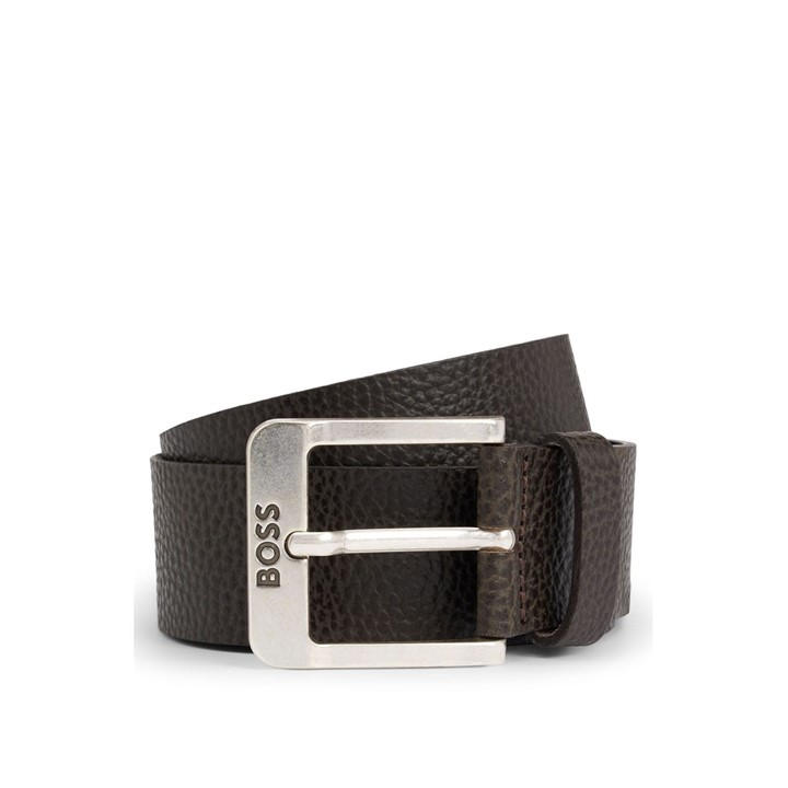 Boss Jemio-Gr Logo Buckle Belt – Brown Boss Jemio-Gr Logo Buckle Belt – Brown