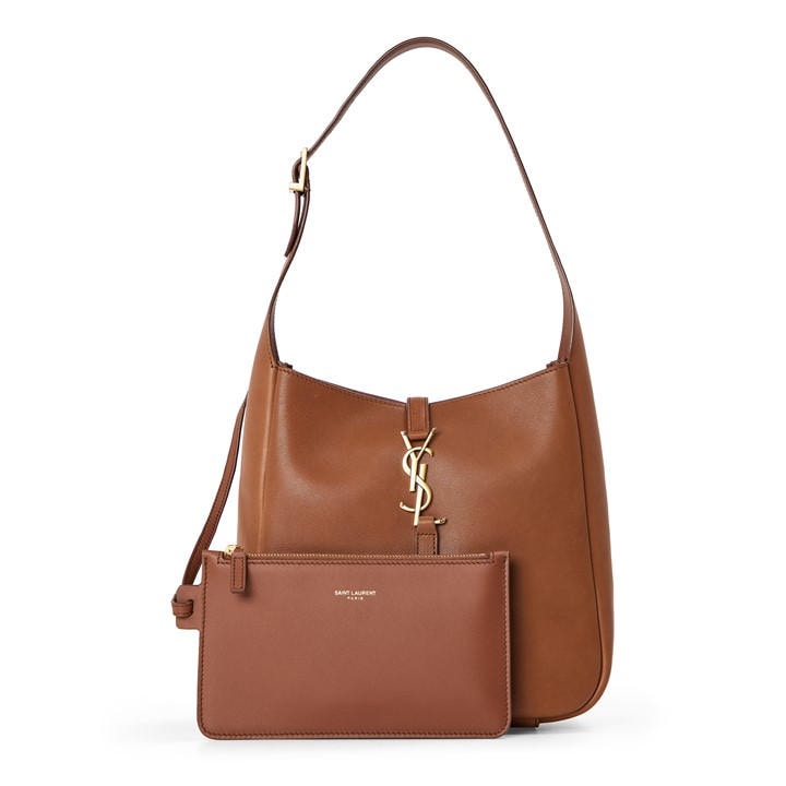 Saint Laurent Women's Brown Hobo Bag