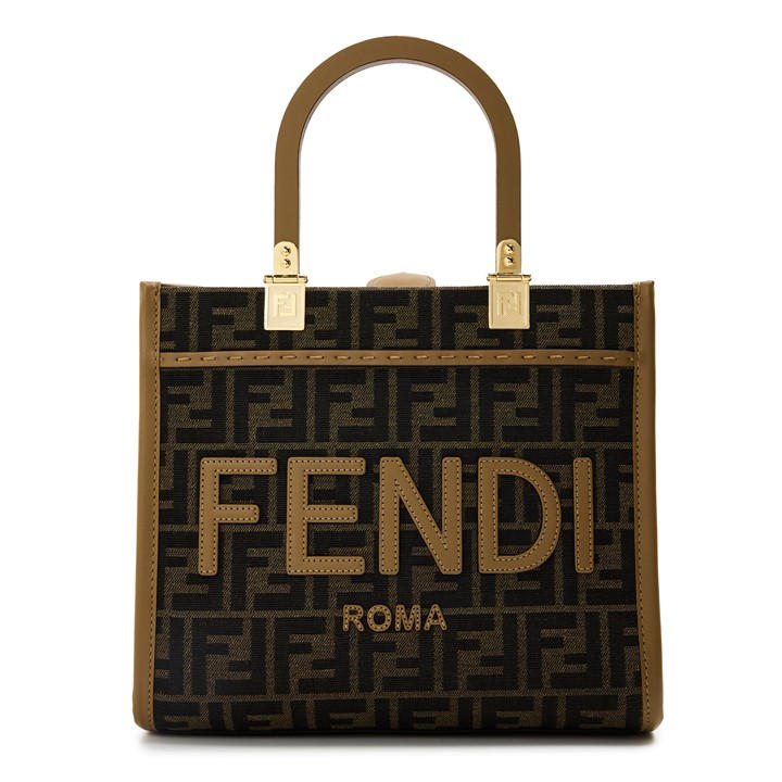 Fendi Women's Brown Sunshine Tote Ld62