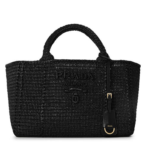 PRADA - Large crochet tote bag