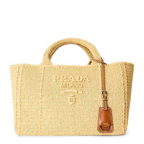 PRADA - Large crochet tote bag
