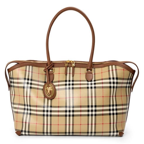 BURBERRY - Burb Zp Tote M Ld63